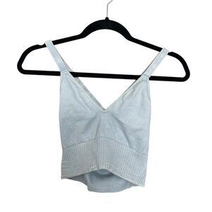 Free People Powder Blue Sports Bra